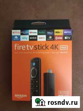 Медиаплеер Amazon Fire TV Stick 4K MAX. Wi-Fi 6 Дзержинск - изображение 1