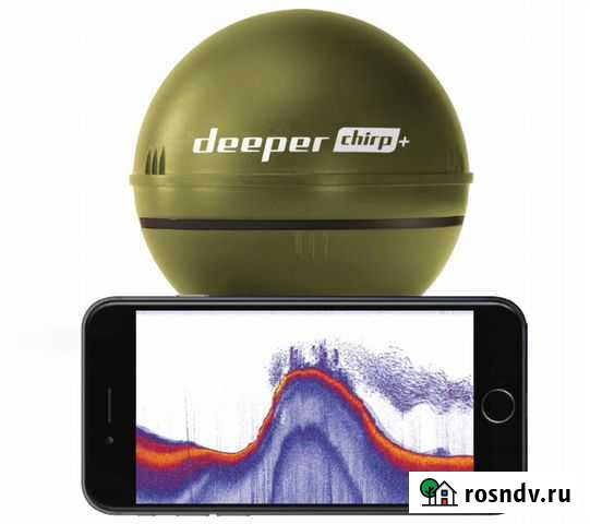 Эхолот sonar безпроводной Deeper Chirp+ Красноярск - изображение 1
