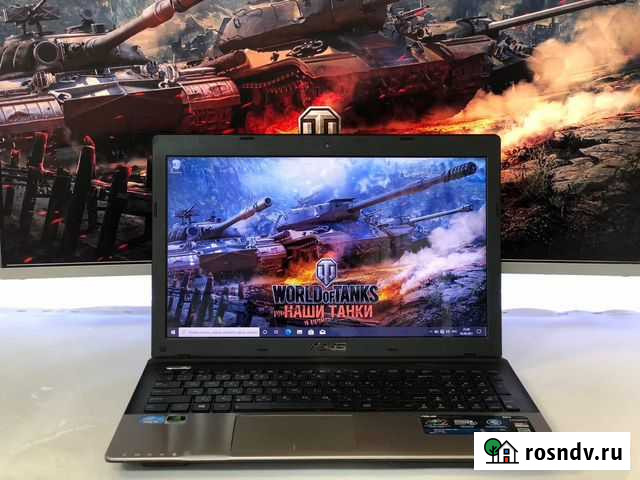 Игровой Asus K55 15.6 HD i5-3210M GT 635M 6GB 500G Санкт-Петербург - изображение 1