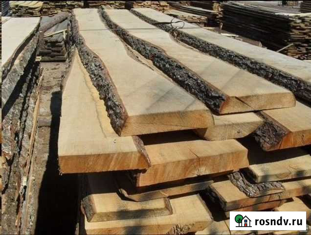 Доска необрезная сосна Стрежевой - изображение 1