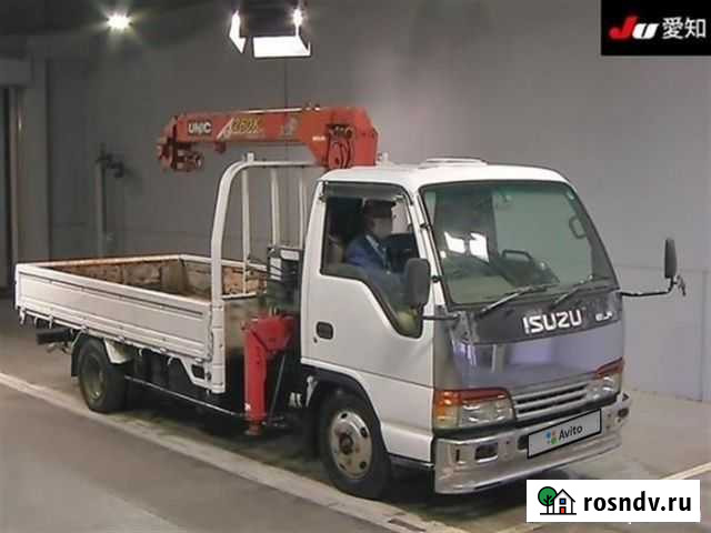 Isuzu Elf с КМУ, 1999 Владивосток - изображение 1