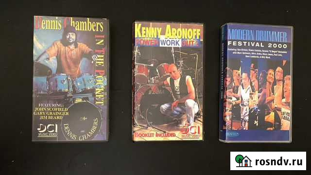 Видеокасеты уроки игры на барабанах Москва - изображение 1