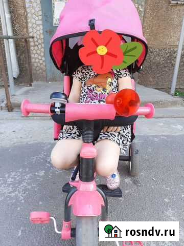 Детский велосипед с родительской ручкой Братск - изображение 1