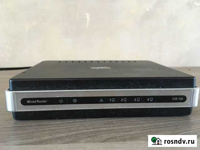 Роутер Маршрутизатор D-Link dir-100 Москва - изображение 1