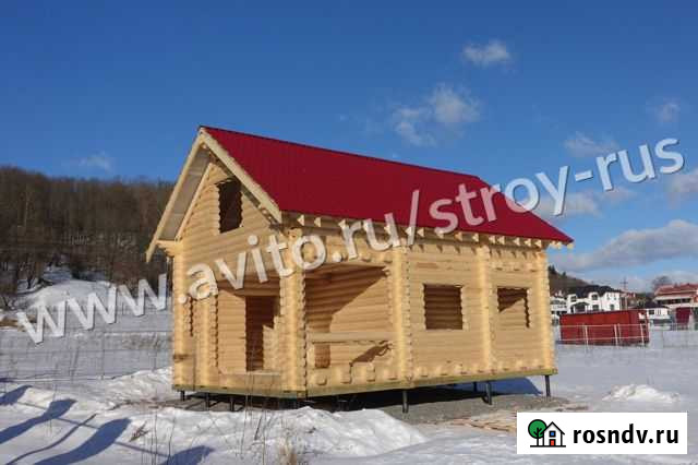 Сруб Дома 6.0х9.0м. с внутренней террасой (Видео) Сертолово - изображение 1
