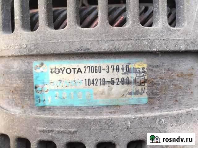 Генератор toyota corolla 150 Ачинск - изображение 1