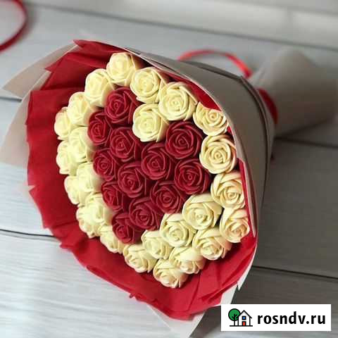 Цветы из шоколада ручная работа Балашиха - изображение 1