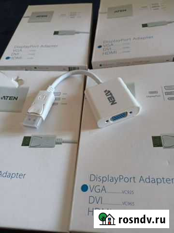 Переходники displayport vga / hdmi Хабаровск - изображение 1