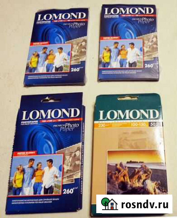 Фотобумага Lomond A6 Matt и Super Glossy Ростов-на-Дону - изображение 1