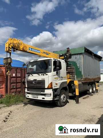 Перевозка различных грузов. Грузовик с краном 6 т Хабаровск - изображение 1