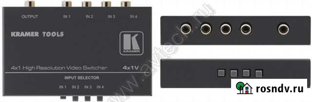 Коммутатор Kramer tools 4x1v Екатеринбург - изображение 1