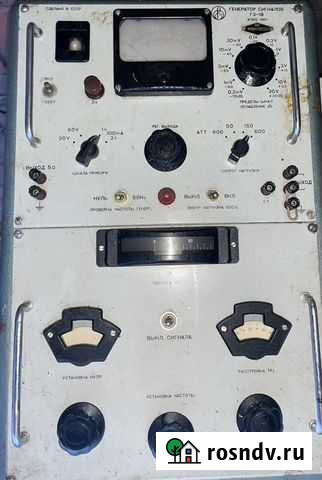 Генератор сигналов г3-18 1967г гэ-18 Старый Оскол - изображение 1