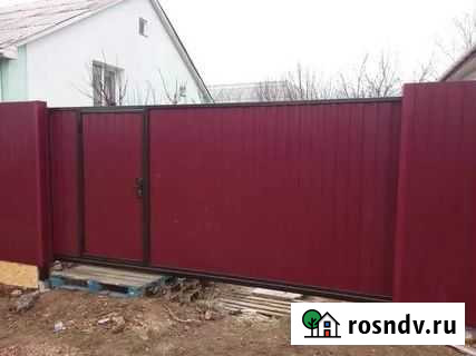 Откатные ворота Фрязино - изображение 1