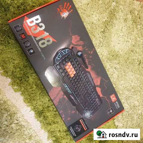 Игровая клавиатура A4tech Bloody B318 Курчатов - изображение 1