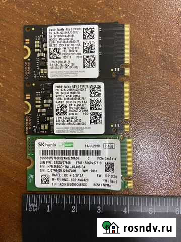 Диски ssd m.2 2242 256gb новые Москва - изображение 1