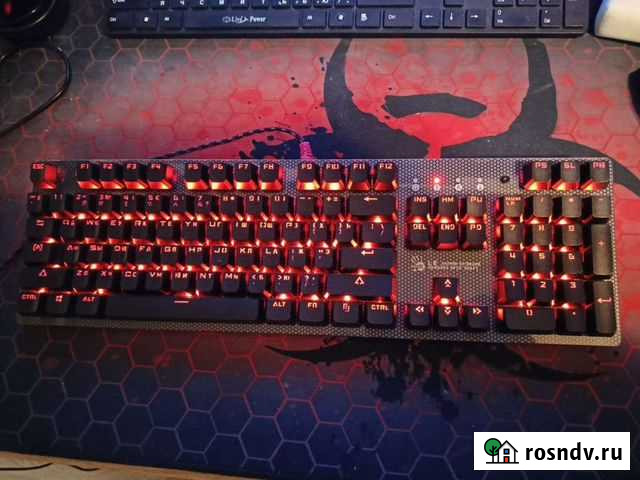 Клавиатура A4Tech Bloody B800 (оптомеханическая) Уфа - изображение 1