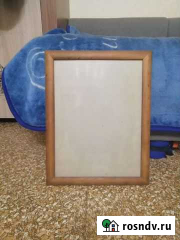 Рамка для картины 30х40 см. деререво и стекло Тюмень - изображение 1