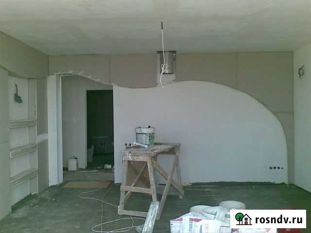 Гипсокартонные работы, монтаж гипсокартона Иркутск - изображение 1