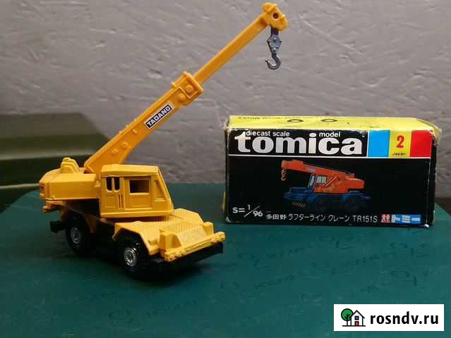 Модель крана Tadano от Tomica model Архангельск - изображение 1