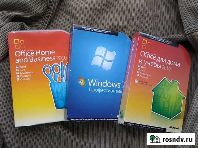 Windows 7 Professional BOX Office 2010 BOX Санкт-Петербург - изображение 1