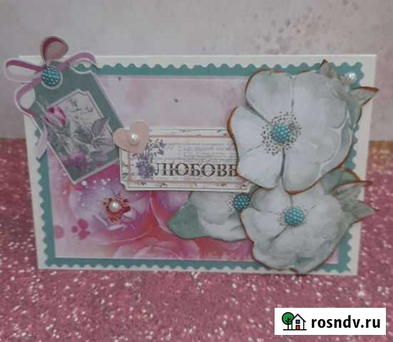 Ко дню святого Валентина открытки ручной работы Краснодар - изображение 1