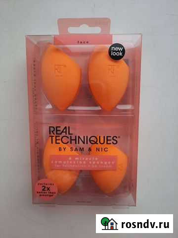 Real Techniques спонжи (новые) Челябинск - изображение 1