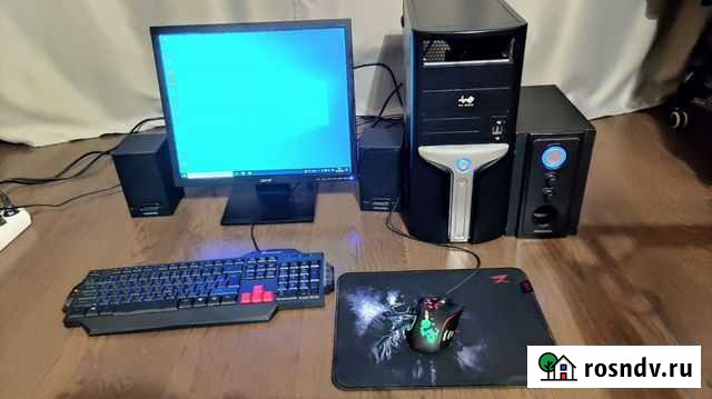 Пк для игр, полный комплект,без дефектов Краснодар - изображение 1