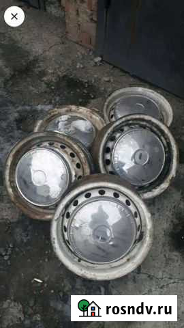 Диски на Жигули с хромированными колпаками Абакан - изображение 1