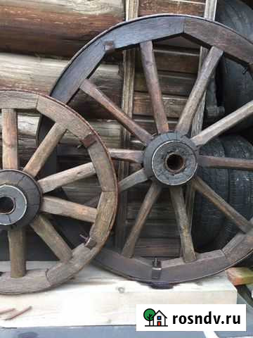 Колеса дубовые старые Московский - изображение 1