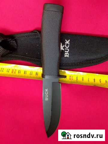 Нож фирмы buck, новый, в ножнах Белгород - изображение 1
