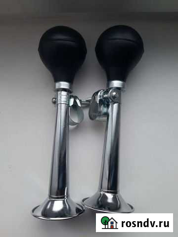 Клаксон металлический-велосипедный Новый Краснокамск - изображение 1