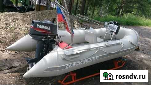 Продам лодку с мотором и дистанционным управлением Белово - изображение 1