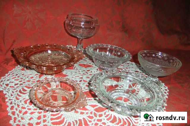 Конфетницы вазочки СССР. Цена от Астрахань - изображение 1