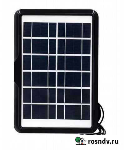 Солнечная панель с USB для зарядки устройств 1W 6V Краснодар - изображение 1