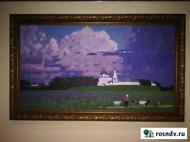 Картина маслом Пора Ливней В. Микитюк чсхр Липецк - изображение 1