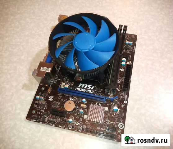 Комплект Socket1150 (IntelCore i3-4130, 8Gb DDR3) Туапсе - изображение 1