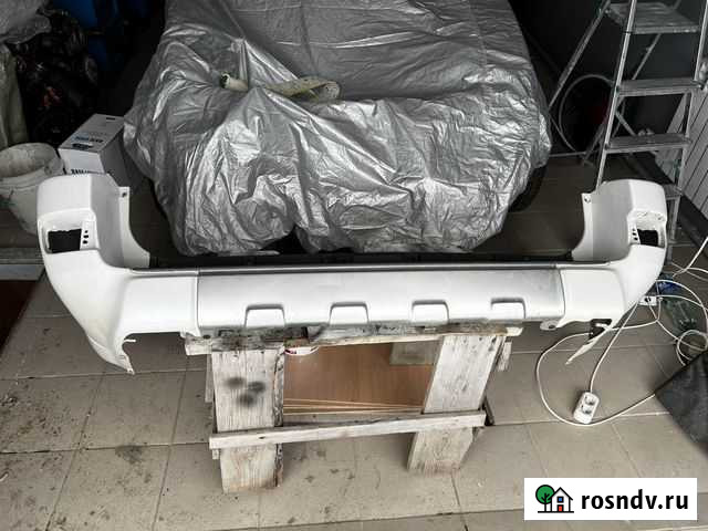 Задний бампер Toyota Surf 215 дорестайл Магадан - изображение 1