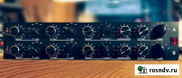 Ламповый эквалайзер Pultec с дискретным управление Москва - изображение 1