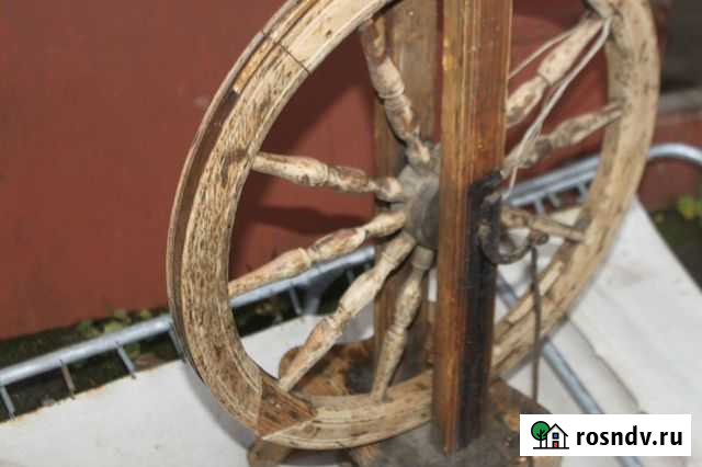 Прялка деревянная колесная Кострома - изображение 1