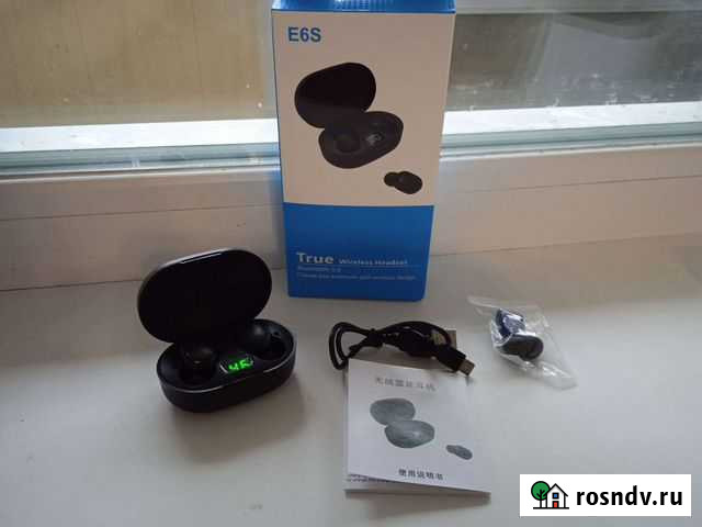 Беспроводные наушники xiaomi Е6S Благовещенск - изображение 1