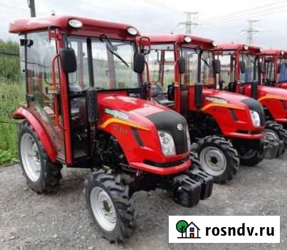 Минитрактор Dongfeng DF-244 G2 с кабиной + Окучник Якутск - изображение 1