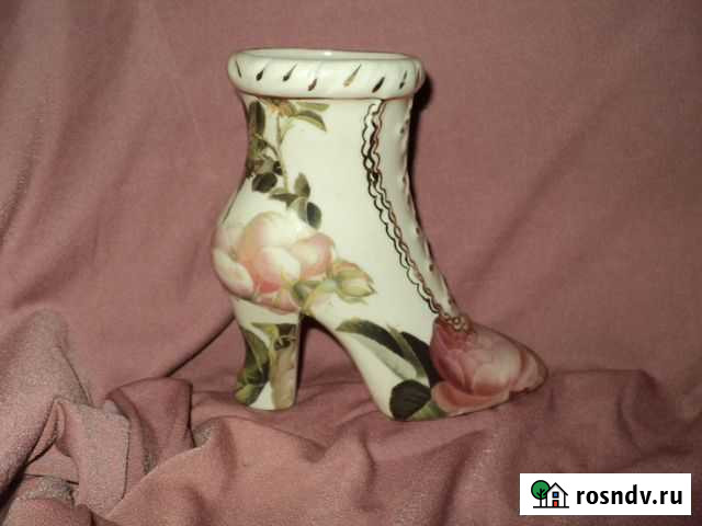 Фарфоровая туфелька Черкесск - изображение 1