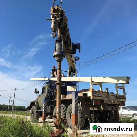 Ямобур.Доставка,Установка столбов,Опор Лэп Лыткарино - изображение 1