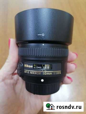 Объектив Nikon 50mm f 1 8g Ангарск - изображение 1