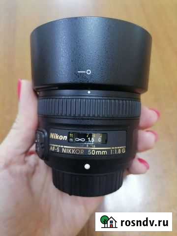 Объектив Nikon 50mm f 1 8g Ангарск - изображение 1
