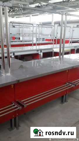 Мясной прилавок пхс-1.55/0.85 Краснодар - изображение 1