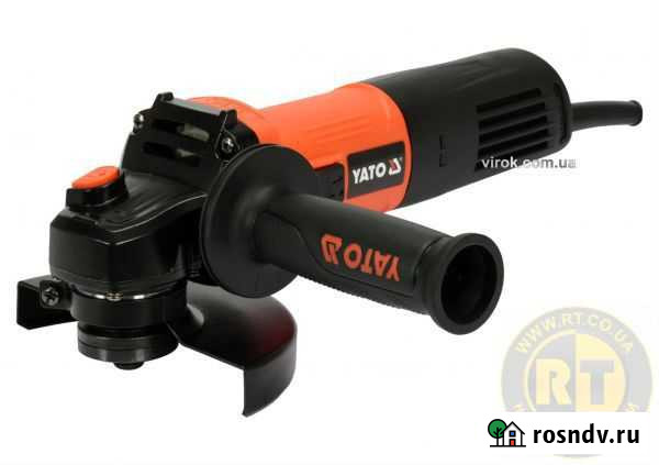 Углошлифовальная машина Yato 1100 Вт 125мм Брянск - изображение 1