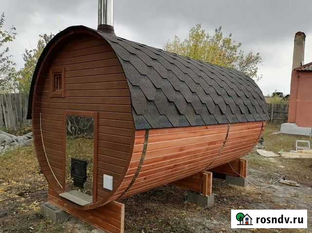 Баня бочка 3,5 м под ключ Воронеж - изображение 1