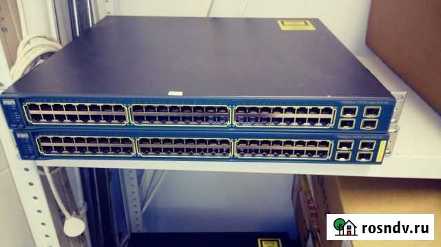 Коммутатор Cisco WS-C3560G-48PS Воронеж - изображение 1
