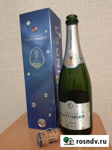 Бутылка с коробкой Шампанское Taittinger Старый Оскол - изображение 1